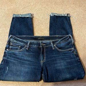 Silver Boyfriend Ankle